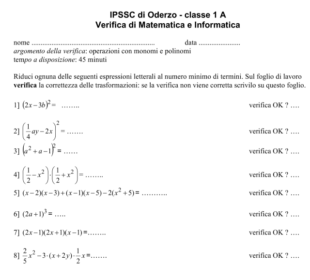 compito marzo 2002